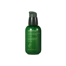 Load image into Gallery viewer, Our global best-selling lightweight yet nourishing serum instantly replenishes your skin’s moisture for a soft, glowing complexion. Formulated with a blend of Jeju Green Tea Extract and Green Tea Seed Oil that work together to help maintain skin’s delicate balance and retain moisture longer.