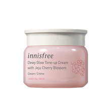Load image into Gallery viewer, A hydrating tone up cream infused with Jeju Cherry Blossom to help boost radiance and naturally derived Betaine to soothe dryness for skin that looks visibly bright and glows with hydration.
